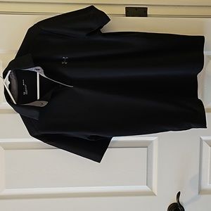 Navy and Gray Accented Under Amour Polo